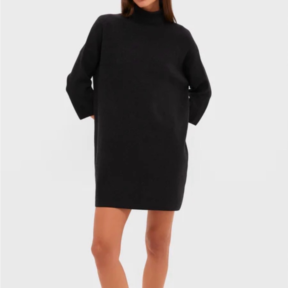 Pomander Place Black Sweater Dress